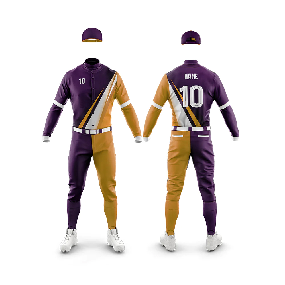 Elite Full-Button Baseball Jersey #19 SMBS-108
